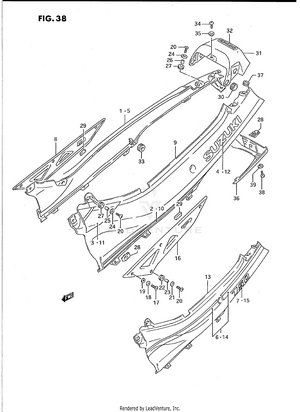 Frame Cover (model K/l) Schematic