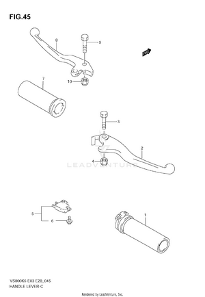 Handle Lever Schematic