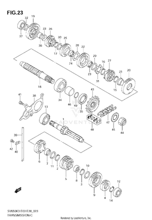 Transmission (model K3) Schematic