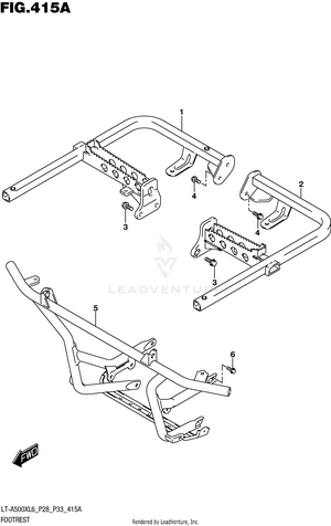 Footrest Schematic