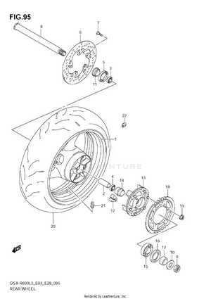 Rear Wheel Schematic