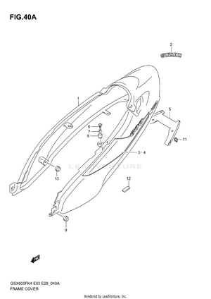 Frame Cover (model K5) Schematic