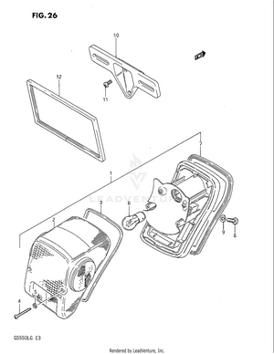 Rear Combination Lamp Schematic