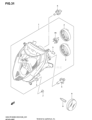 Headlamp Schematic