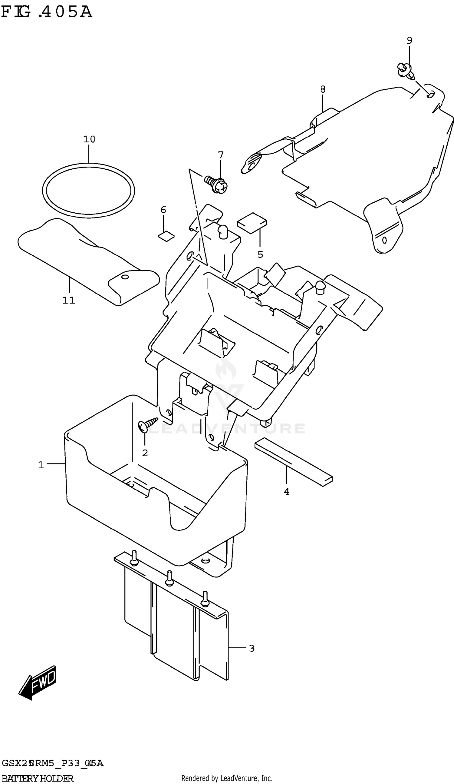BATTERY HOLDER