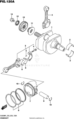 Crankshaft Schematic