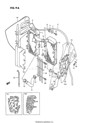 Radiator (model R/s/t) Schematic