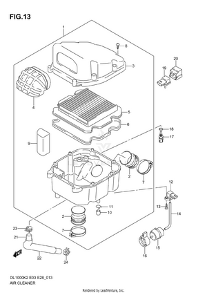 Air Cleaner Schematic