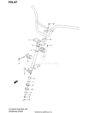 Steering Shaft Schematic