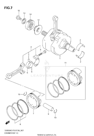 Crankshaft Schematic