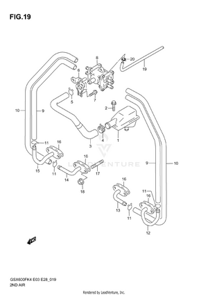 2nd Air (model K4/k5 E33,model K6) Schematic