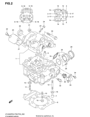 Cylinder Head Schematic