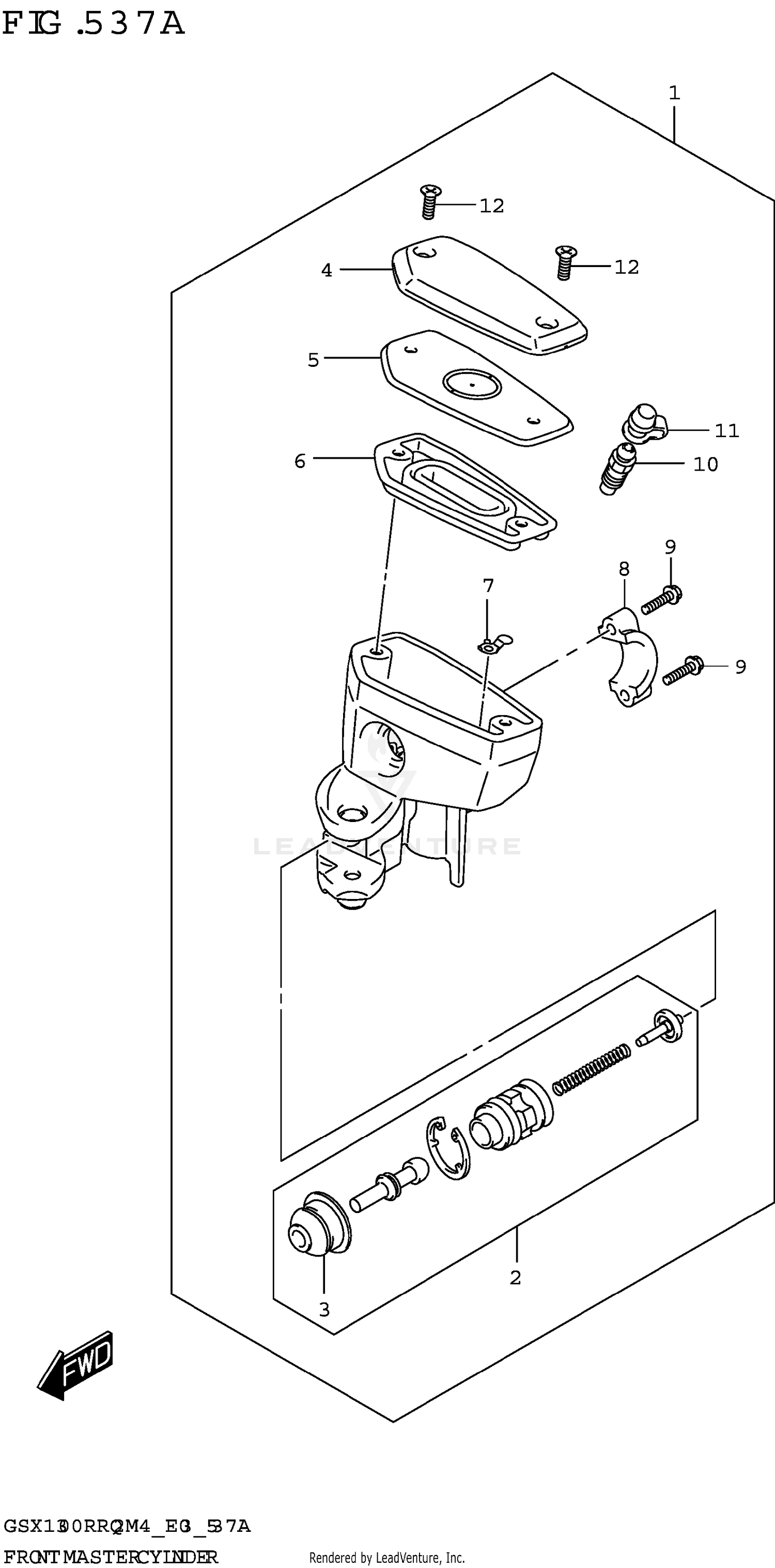 FRONT MASTER CYLINDER