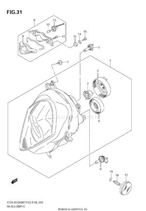 Headlamp Schematic