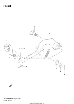 Rear Brake Schematic