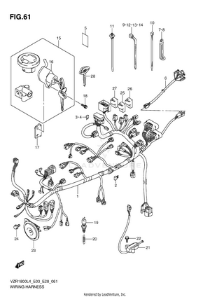Wiring Harness (vzr1800l4 E28) Schematic