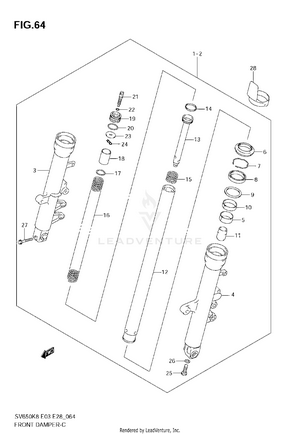 Front Damper Schematic