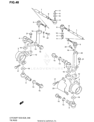 Tie Rod Schematic