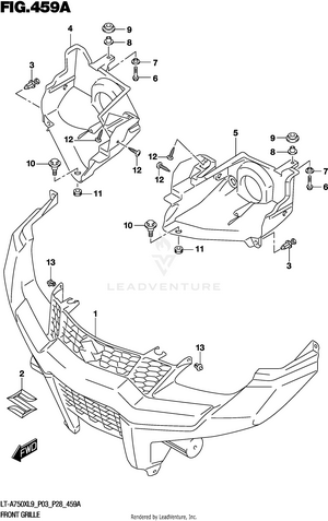 Front Grille Schematic