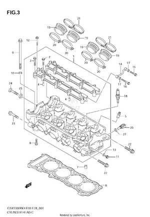 Cylinder Head Schematic
