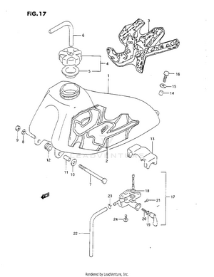 Fuel Tank (n/p) Schematic
