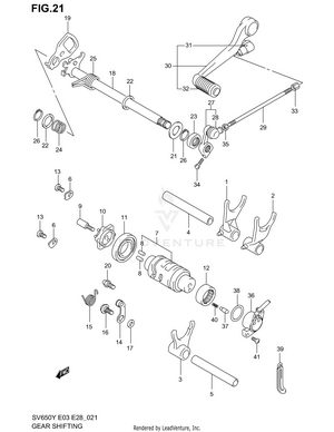 Gear Shifting Schematic