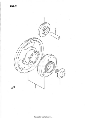 Starter Clutch Schematic