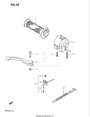 Right Handle Switch Schematic