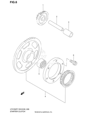 Starter Clutch Schematic