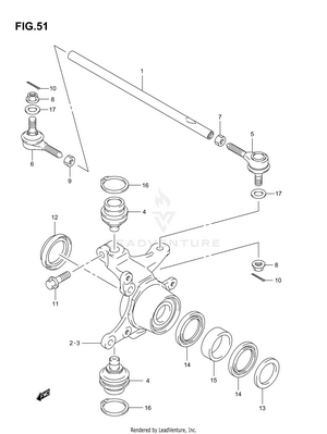 Steering Knuckle Schematic