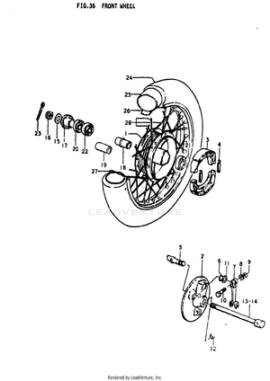 Front Wheel Schematic