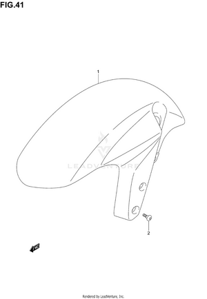 Front Fender Schematic