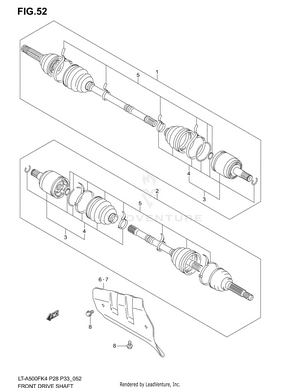 Front Drive Shaft Schematic