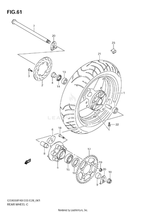 Rear Wheel Schematic