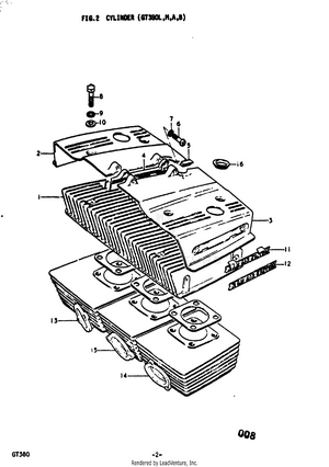 Cylinder (gt380l Schematic