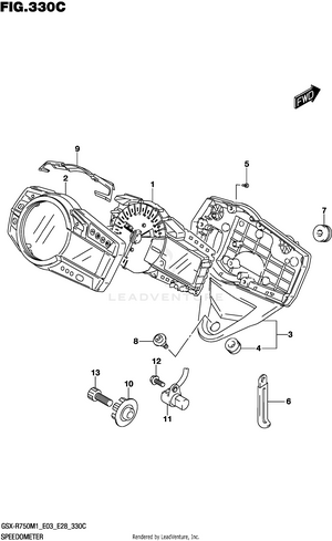 Speedometer (e28) Schematic