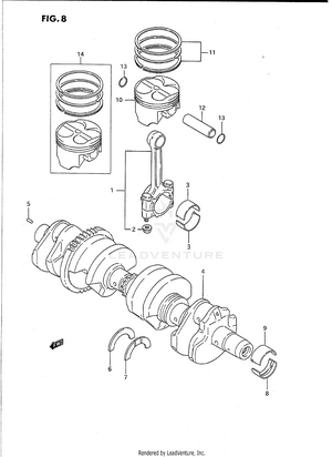 Crankshaft Schematic