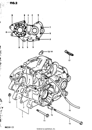 Crankcase Schematic