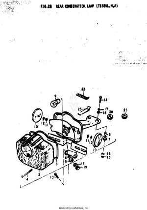Rear Combination Lamp (ts185l Schematic