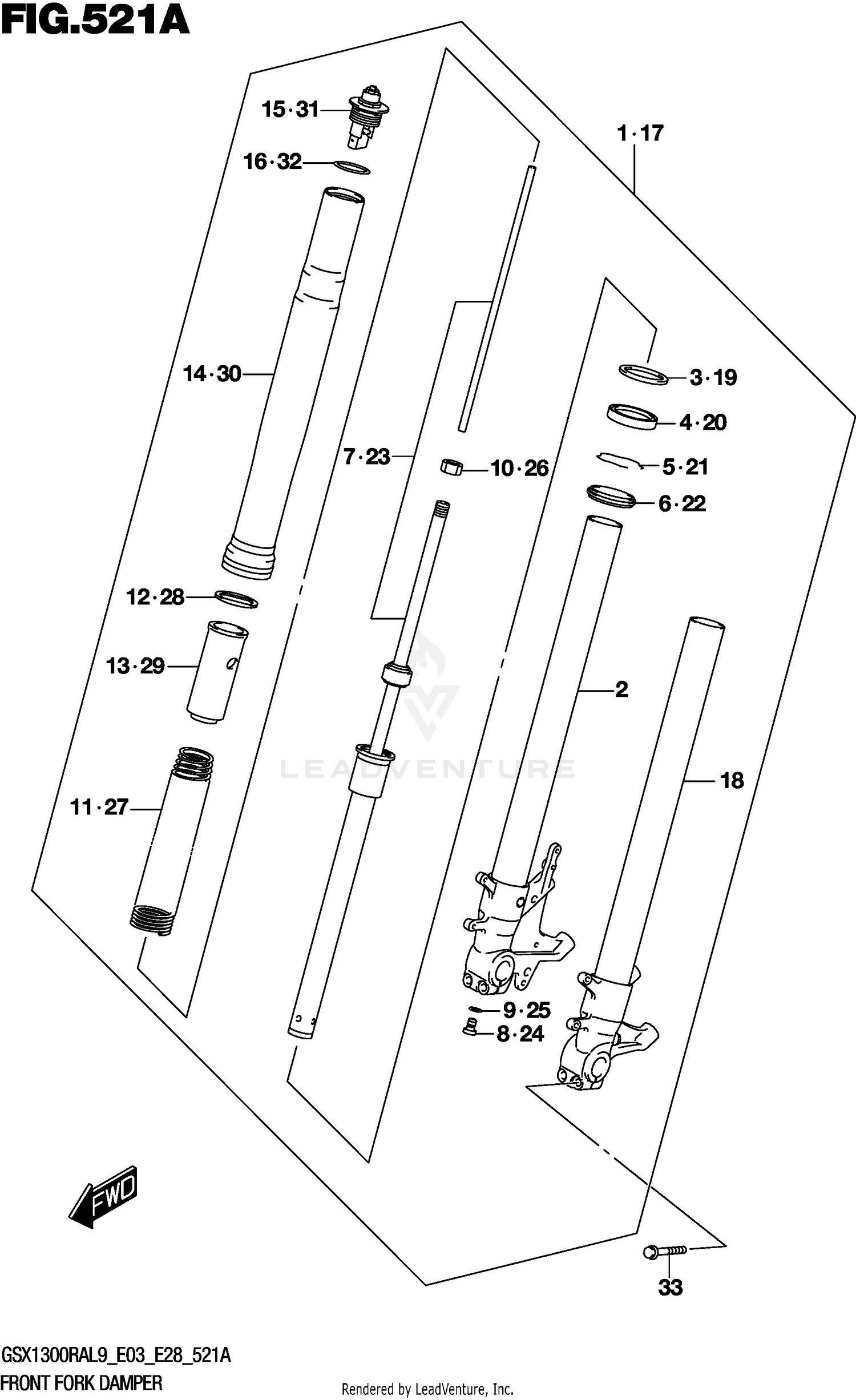 FRONT FORK DAMPER