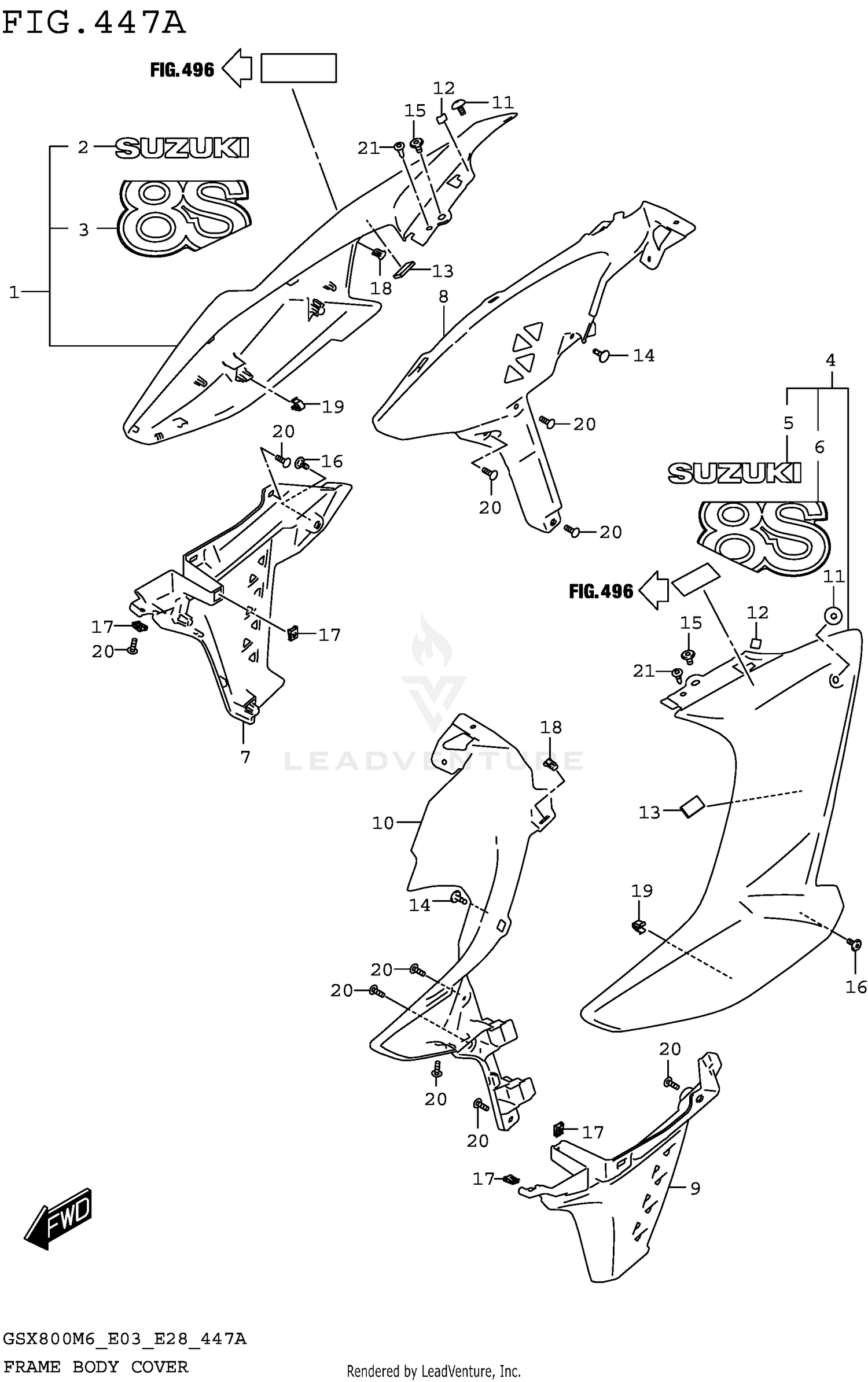 FRAME BODY COVER