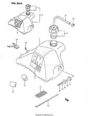 Fuel Tank (j/k) Schematic