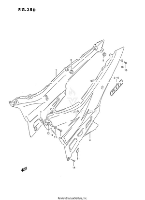 Frame Cover (model T) Schematic
