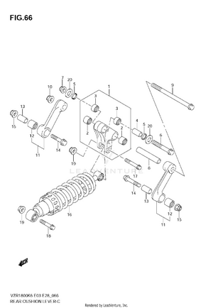 Rear Cushion Lever Schematic
