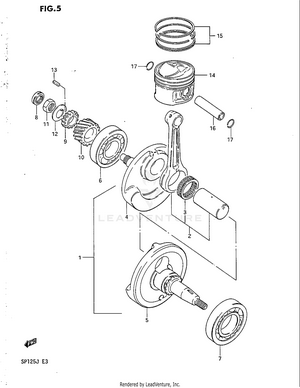 Crankshaft Schematic