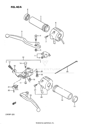 Handle Switch (model K/l/m/n/p) Schematic