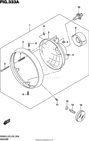 Headlamp Schematic