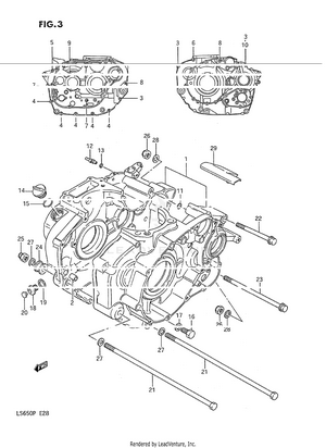 Crankcase Schematic
