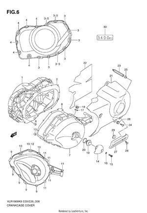 Crankcase Cover Schematic
