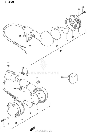 Turn Signal Lamp Schematic
